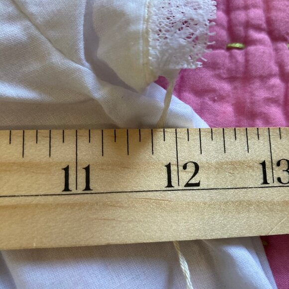 Vintage Cherubs NWT Infant 2 piece Christening Gown w Slip, 0-6 months: * NOTE - Picture 8 of 16